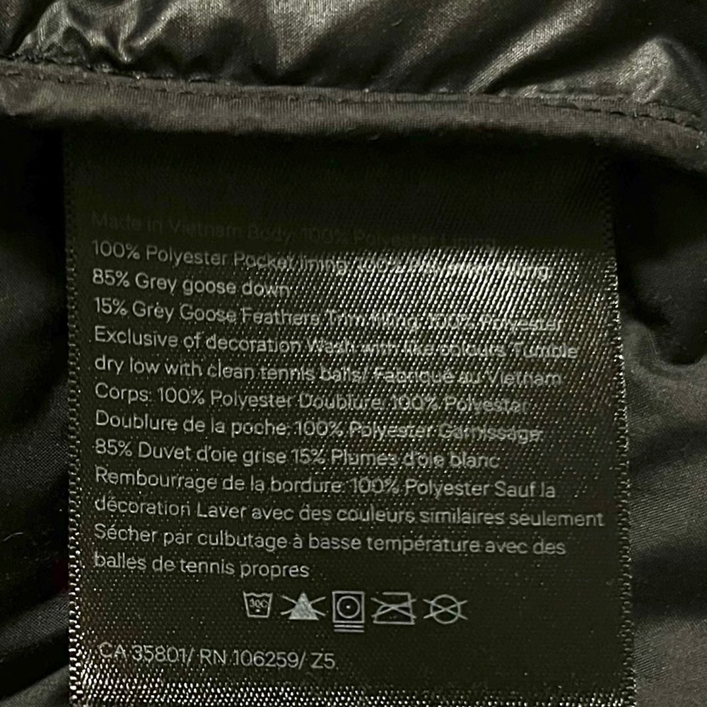 Lululemon Pack It Down Long Jacket Black - Picture 5 of 13